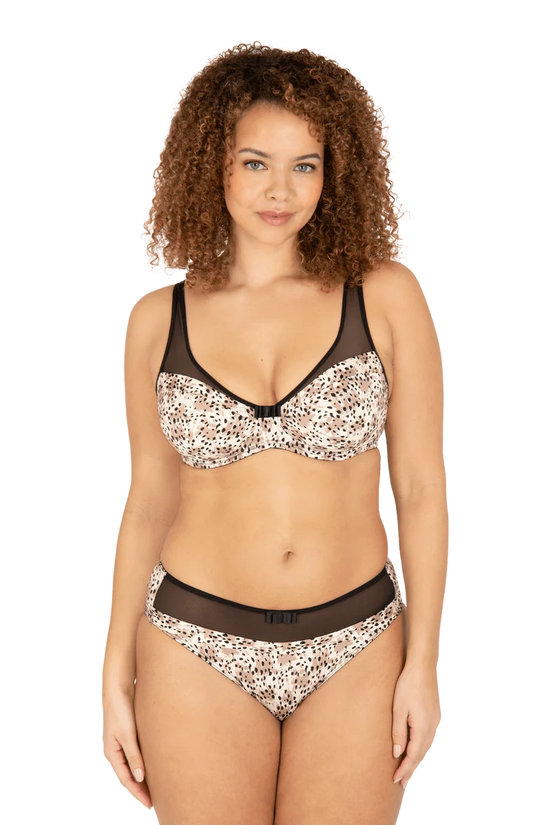 Soutien-gorge à armatures Tulle Design - Stracciatella