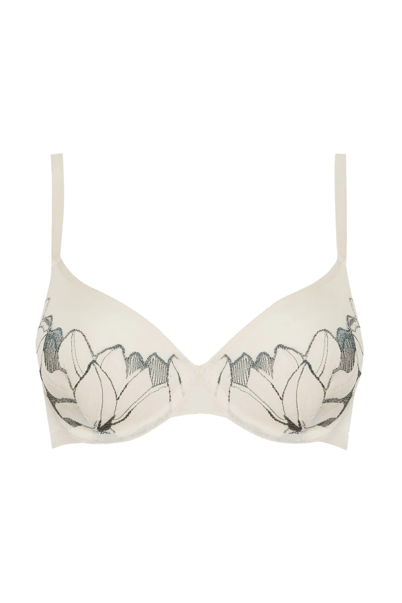 Soutien-gorge à armatures Nymphéas - Soie