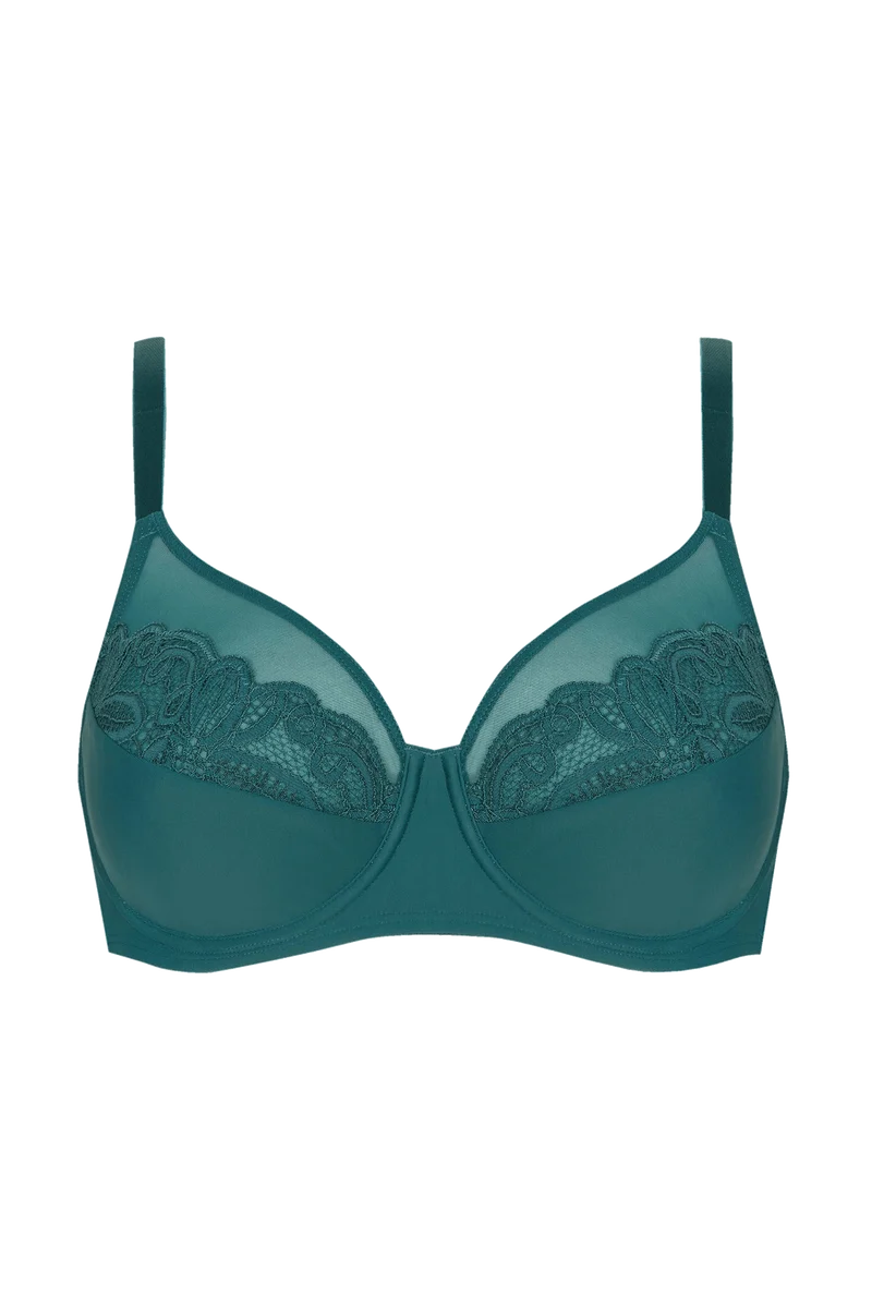Soutien-gorge à armatures Well Allure L'Original - Vert paon