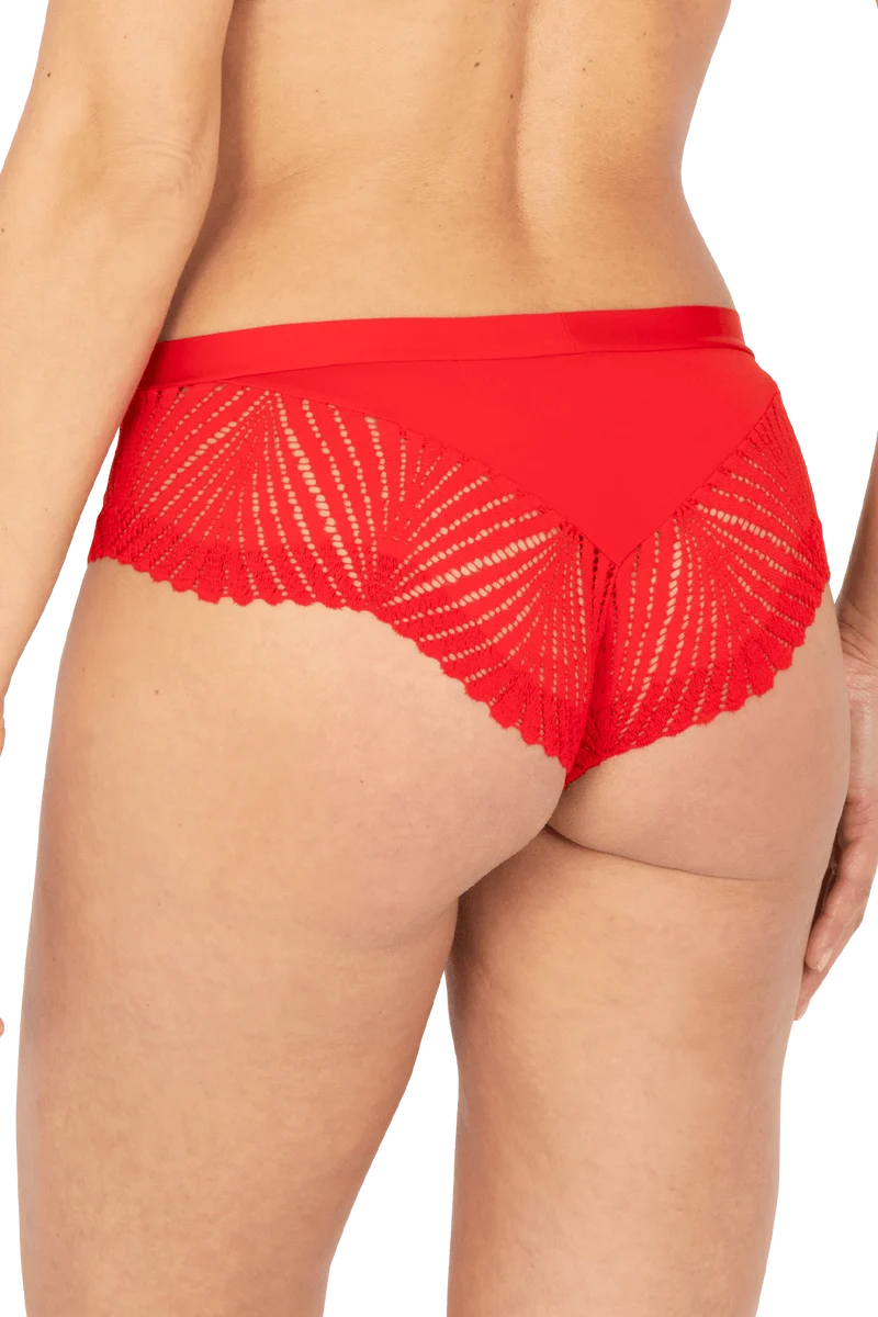 Slip Brésilien Muse - Rouge ardent