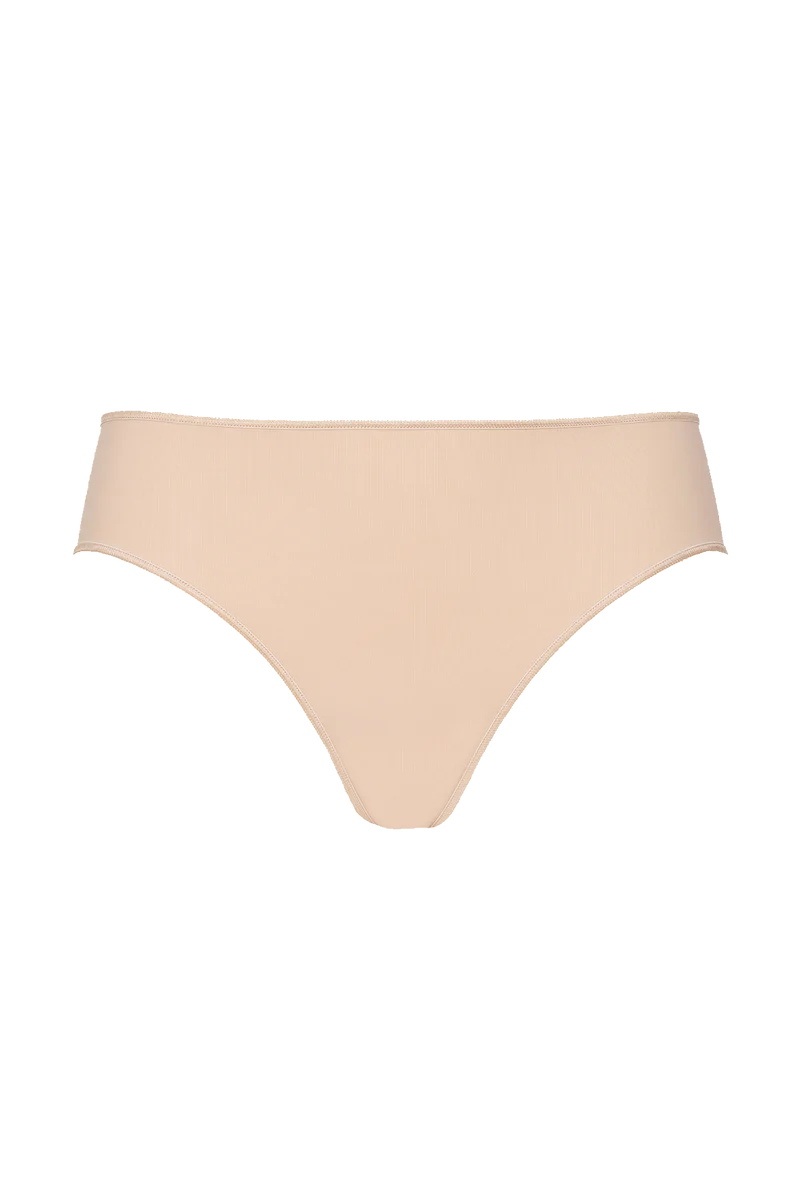 Lot de 3 Slips - Trio fantaisie micro - Nude / noir / imprimé
