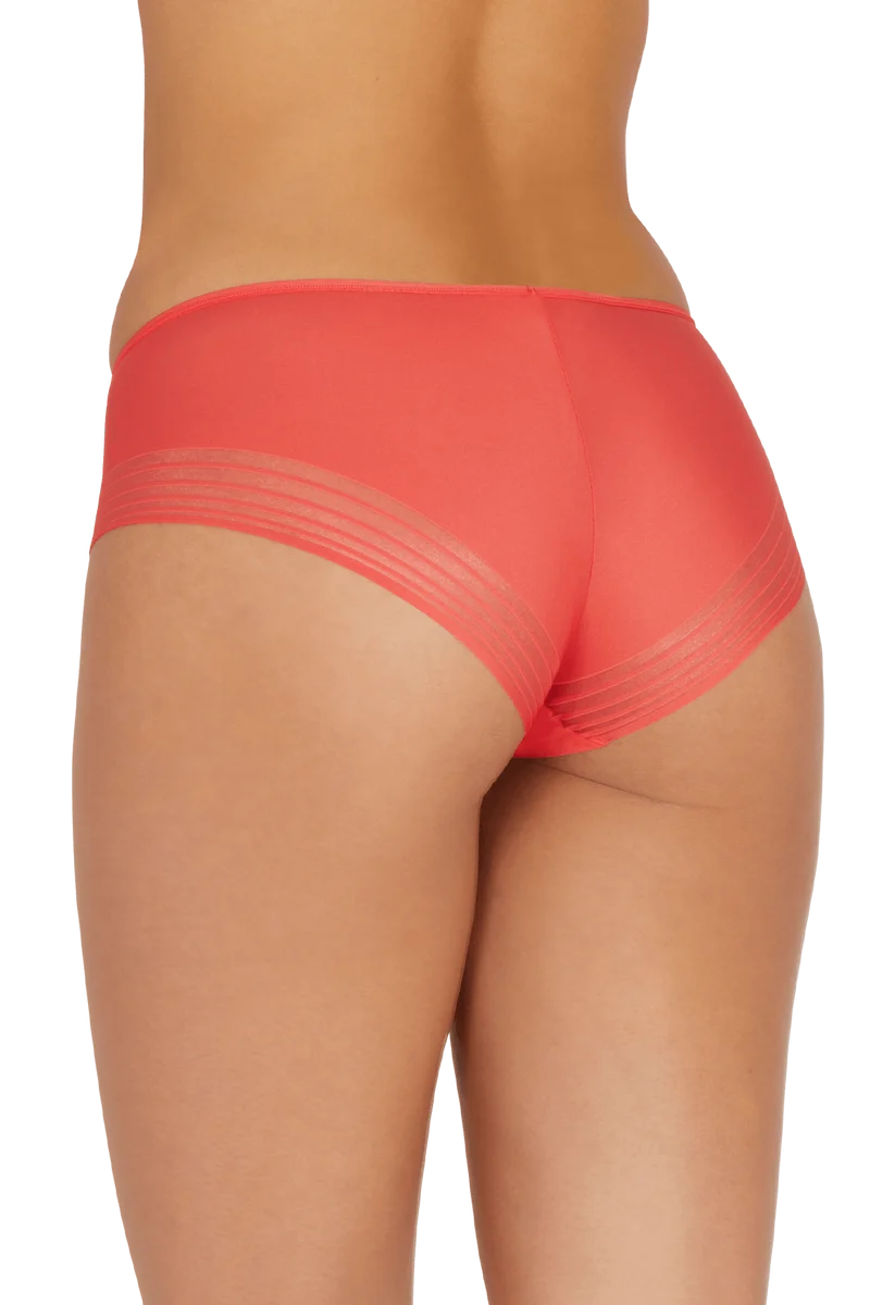Slip Brésilien Invisible - Corail