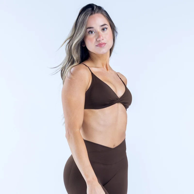Vision Twist Front Sports Bra