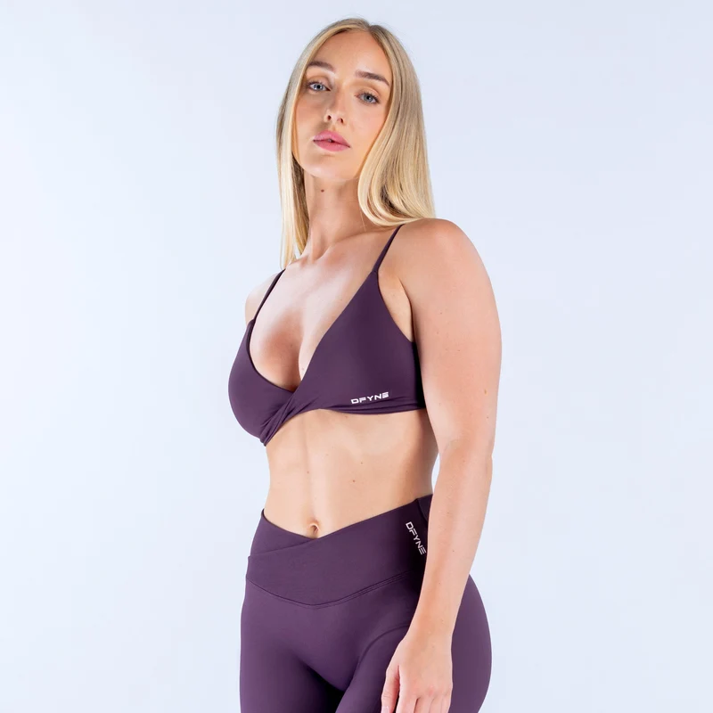 Vision Twist Front Sports Bra