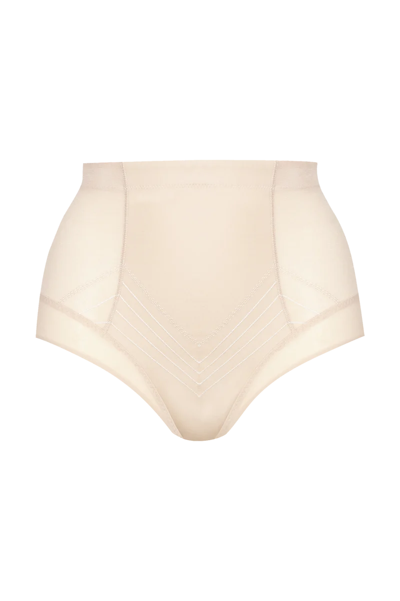 Culotte Haute Body Galbe Elégance - Nude / nacre