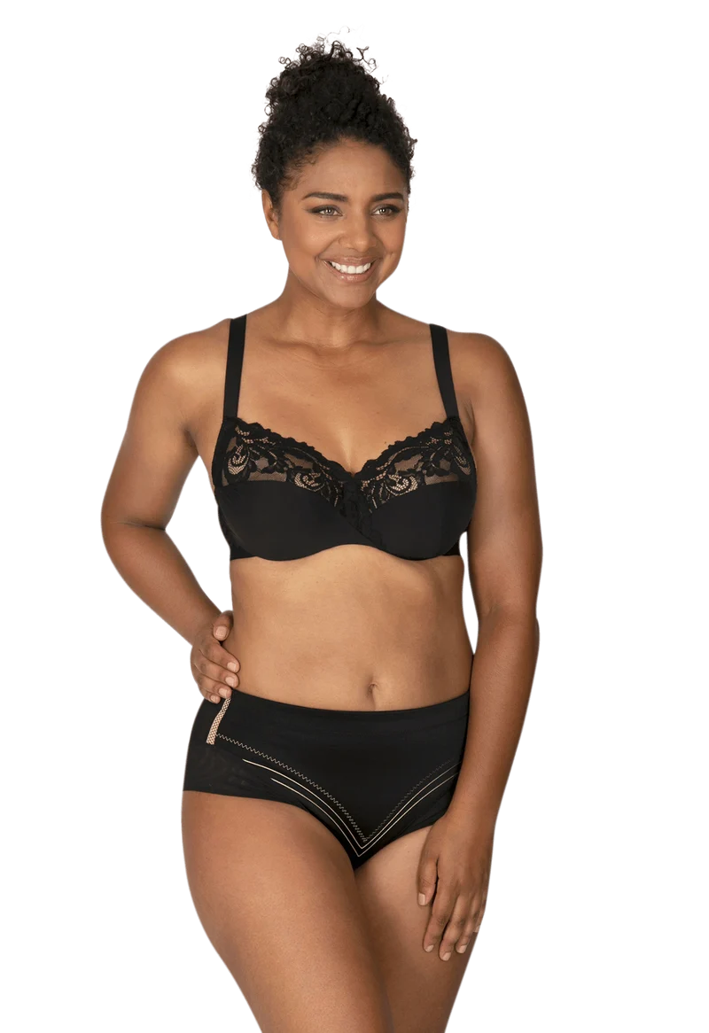 Culotte Body Galbe Elégance - Noir dune
