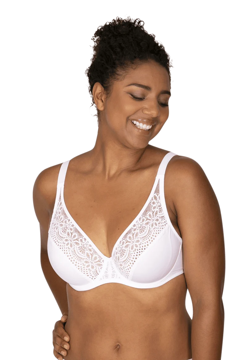 Soutien-gorge foulard à armatures L'irrésistible - Blanc