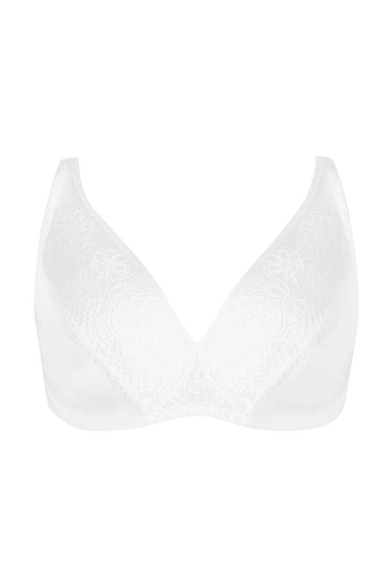 Soutien-gorge foulard à armatures L'irrésistible - Blanc
