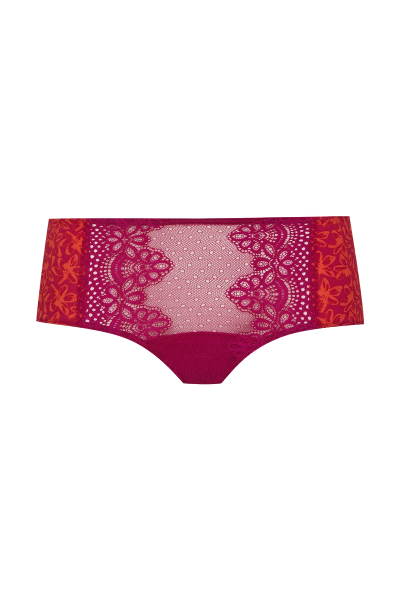 Shorty en dentelle et microfibre L'irrésistible - Tiaré