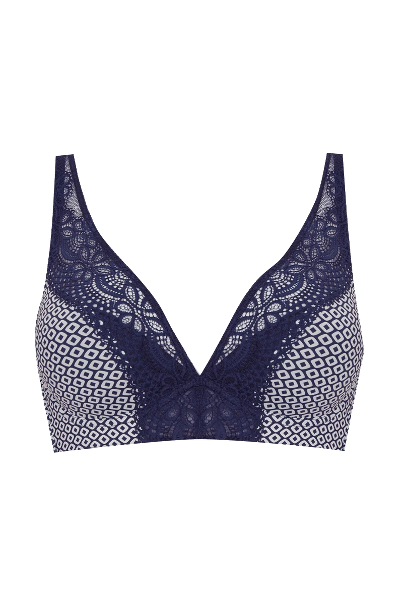 Soutien-gorge coques en dentelle et microfibre L'irrésistible - Illusion