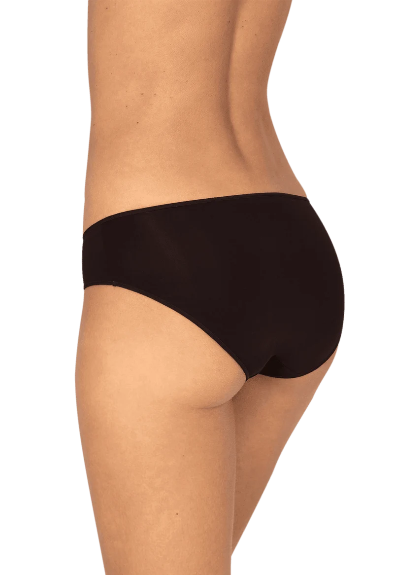 Lot de 3 Slips - Trio Essentiel Micro - Noir / rouge / poudre